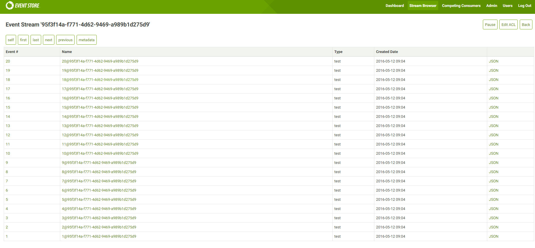 Image 1 - All 20 events on cluster.PNG